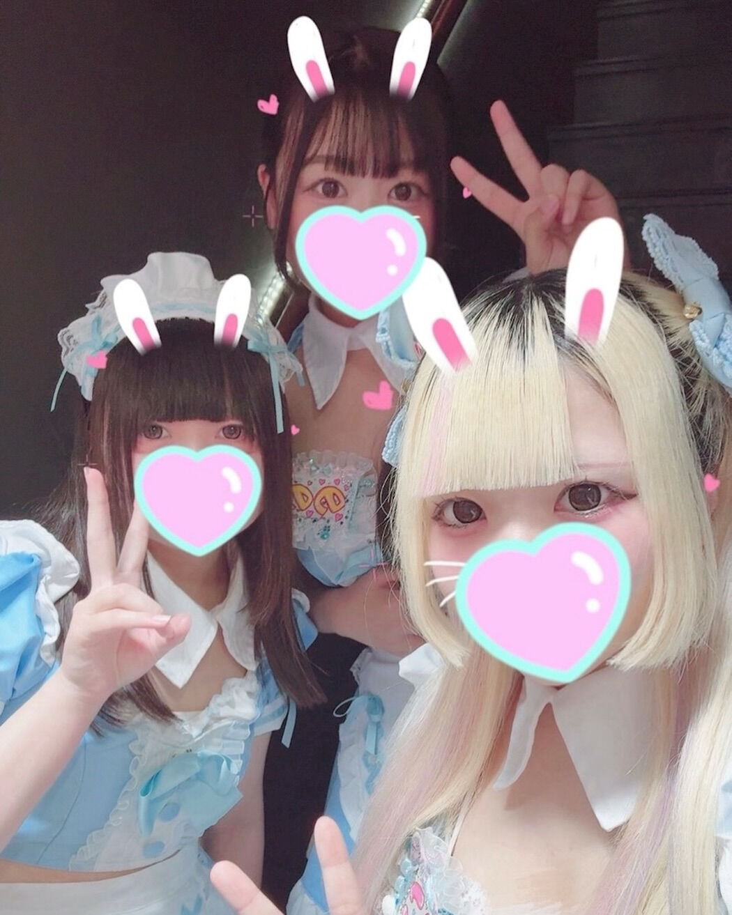 今日はみんなでパシャリ📸🩵