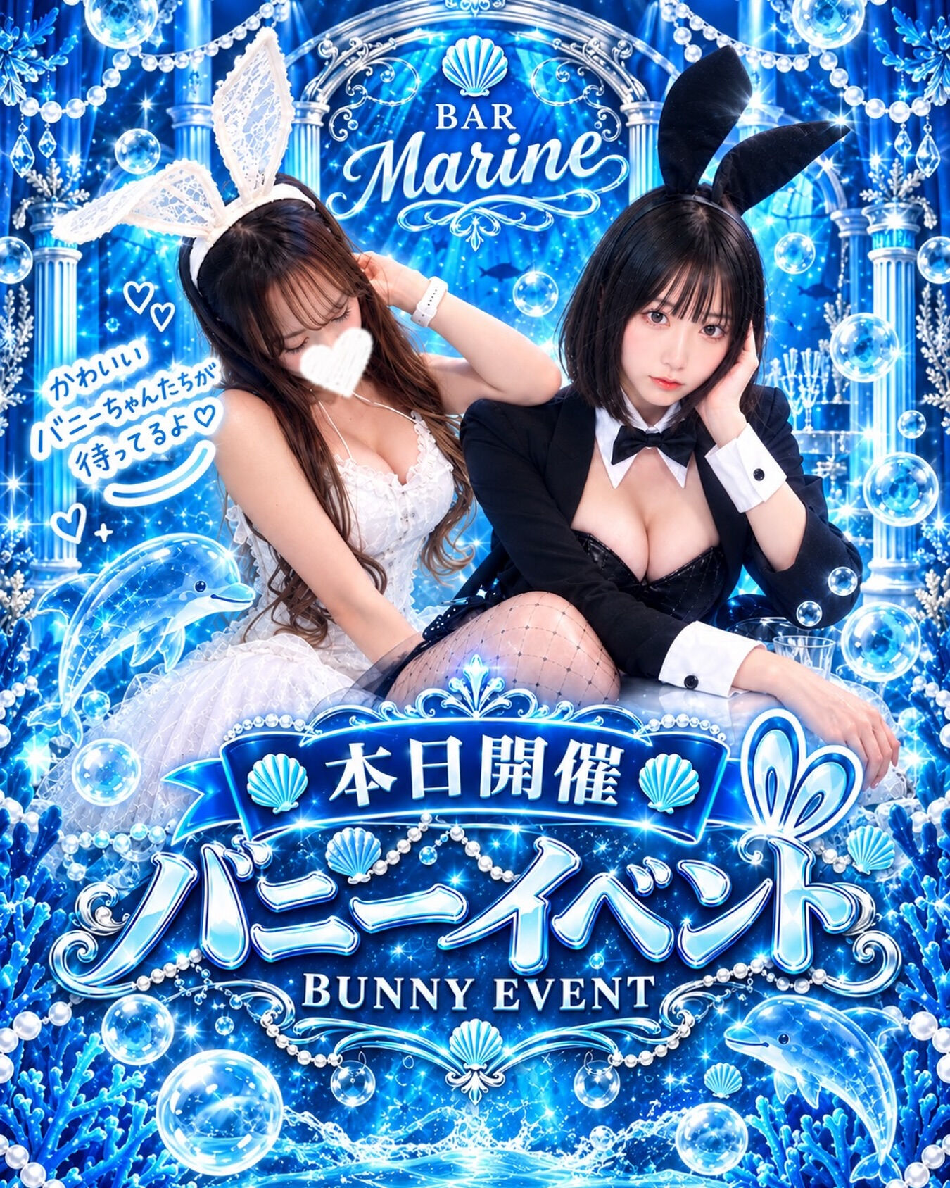 🐰本日開催♡ バニーイベント始まります🌊