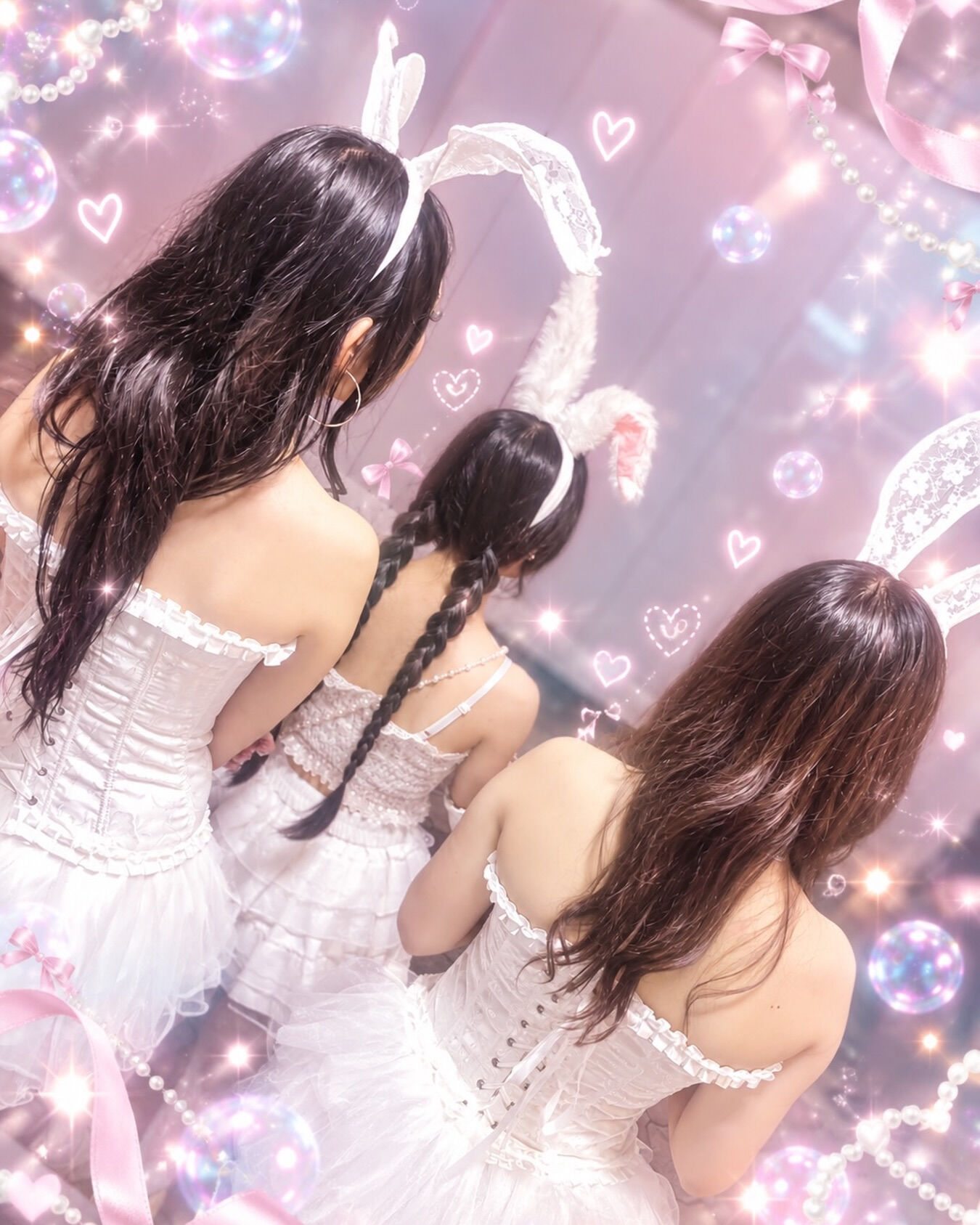 🐰後ろ姿まで可愛い♡ バニーイベントの思い出🫧