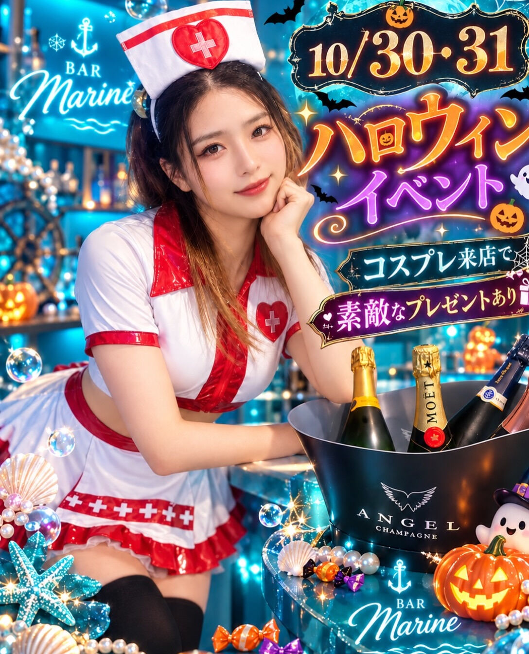 🎃10/30・31♡ Marineハロウィンイベント開催👻🌊